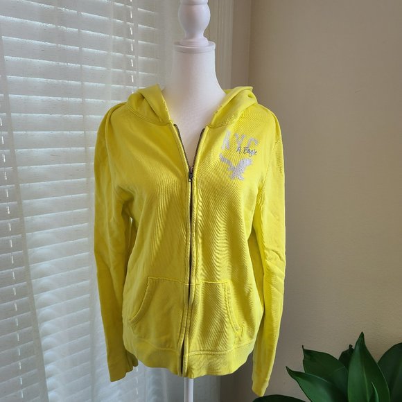 Neon American Eagle Hoodie - Picture 1 of 12